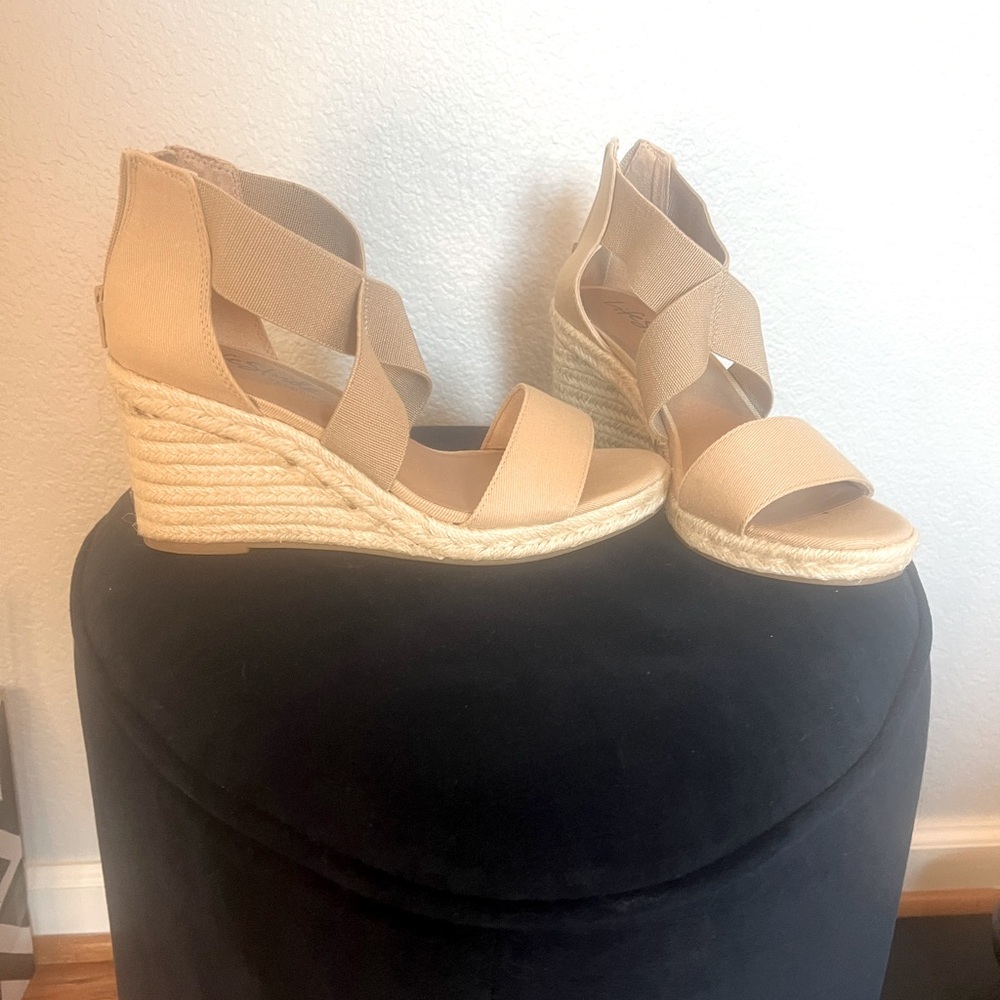 Brand New Size 10 wedge espadrilles - Life Stride
